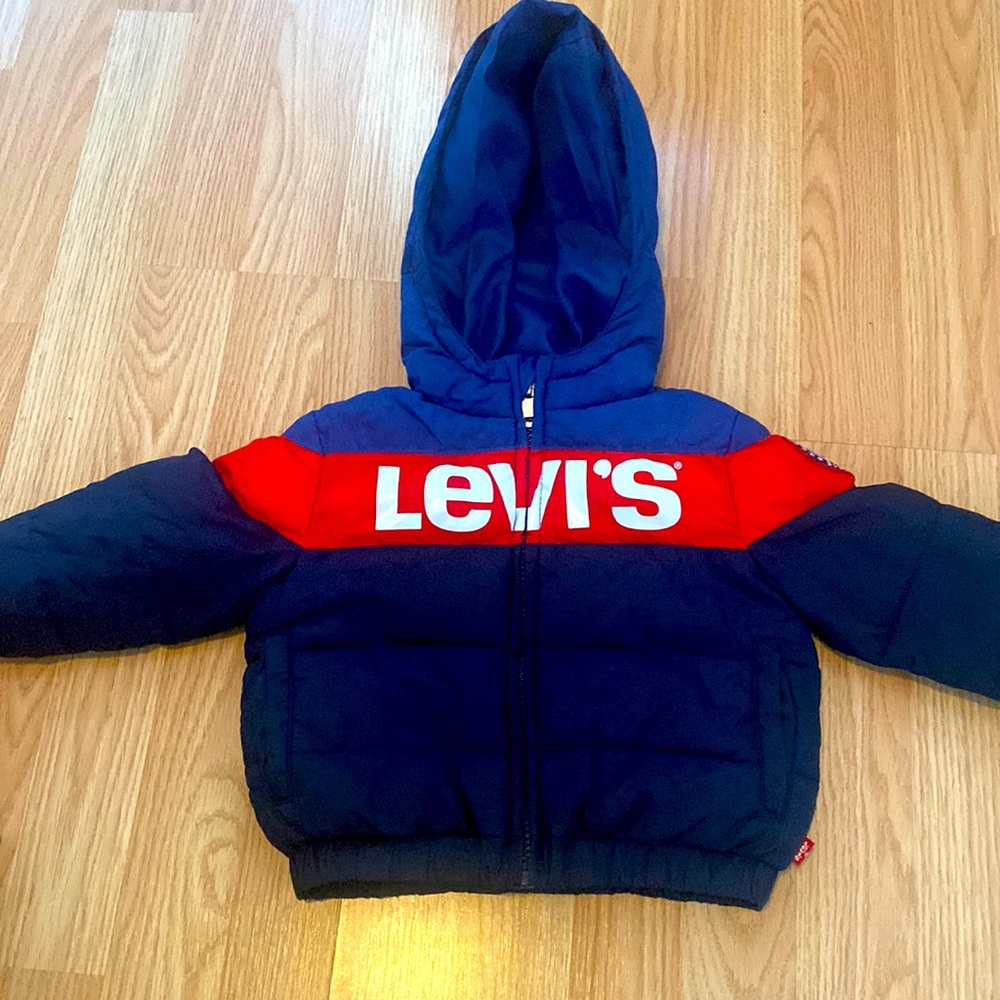 Toddler Levi’s bomber jacket.